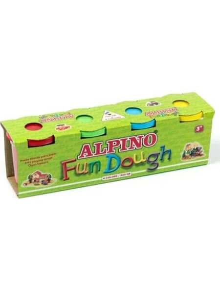 Alpino Oyun Hamuru 130 Gr.x 4 Renk (DP-302)