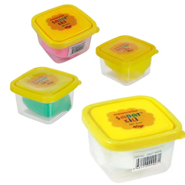 Goodwin Sanat Kili 40 Gr.(3 Renk + 1 Adet Beyaz***) 4'Lü Set