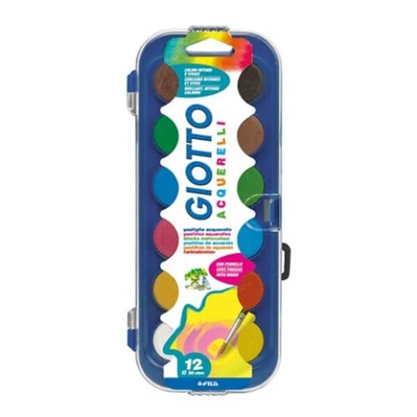 Giotto Sulu Boya 30 mm.12 Renk (351200)