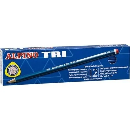Alpino Tri Üçgen Kurşun Kalem 12'Li (ALP-JU-015)
