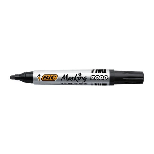 Bic 2000 Permanent Marker Yuvarlak Uçlu Siyah (8209153)
