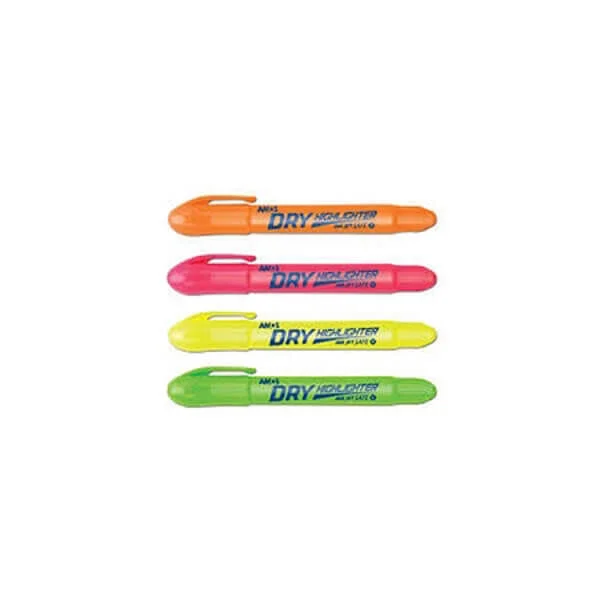Amos Dry Highlighter Fosforlu Kalem 4'Lü (HLD4OOP1)