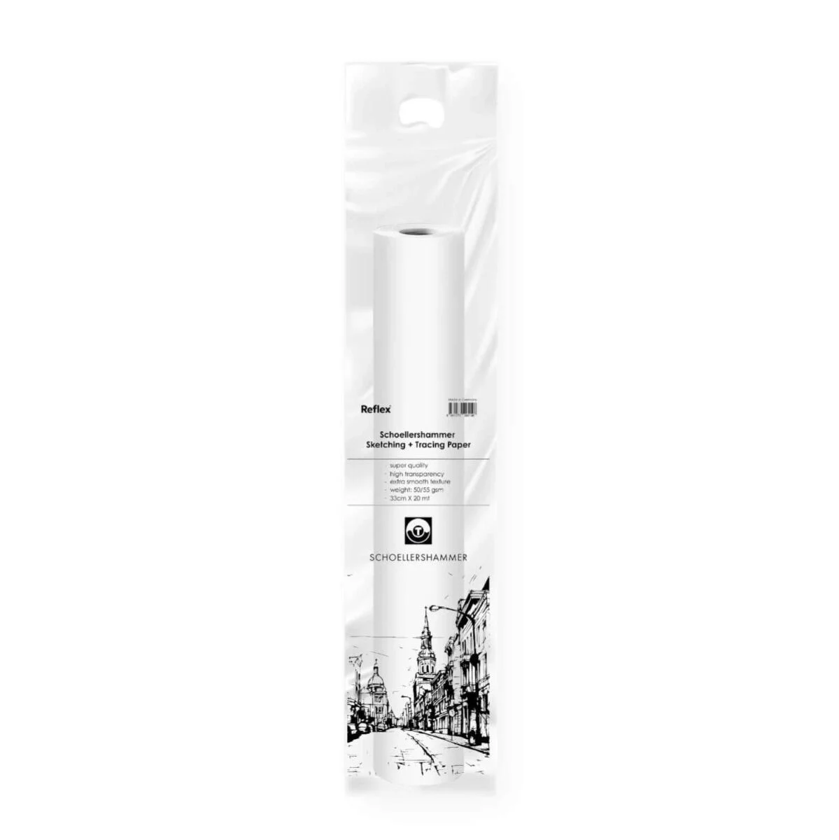 Schoellershammer Aydınger Eskiz Kağıdı Rulo 50/55 gr. 33 cm. 20 metre