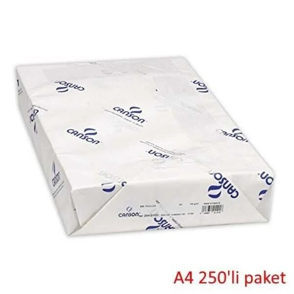 Canson 1557 Dessin Resim Çizim Kağıdı 200 gr. A4 250'li Paket