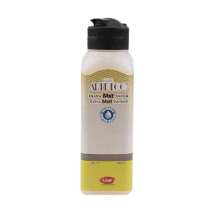 Artdeco Su Bazlı Ekstra Mat Vernik 140 ml.