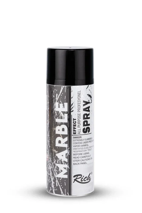 Rich Marble Effect Sprey Mermer Efekti 200 ml. GÜMÜŞ