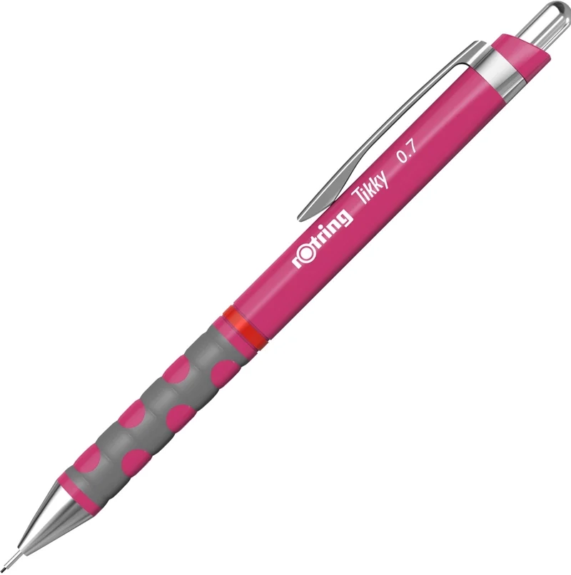Rotring Tikky Versatil Kalem 0.7 mm Ahududu Pembe