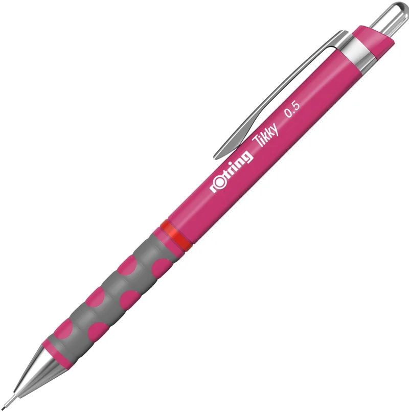 Rotring Tikky Versatil Kalem 0.5 mm Ahududu Pembe
