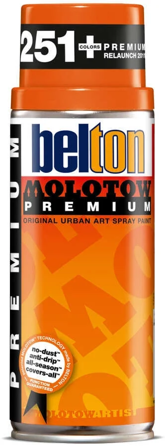 Molotow Belton Premium Sprey Boya 400 ml. 014 Dare Orange