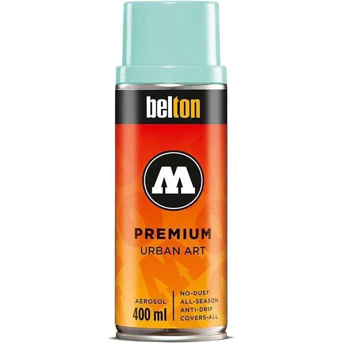 Molotow Belton Premium Sprey Boya 400 ml. 118 Crystal Blue Dark