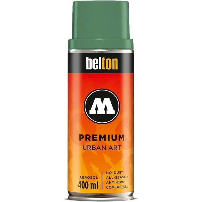 Molotow Belton Premium Sprey Boya 400 ml. 135 Black Forest Green