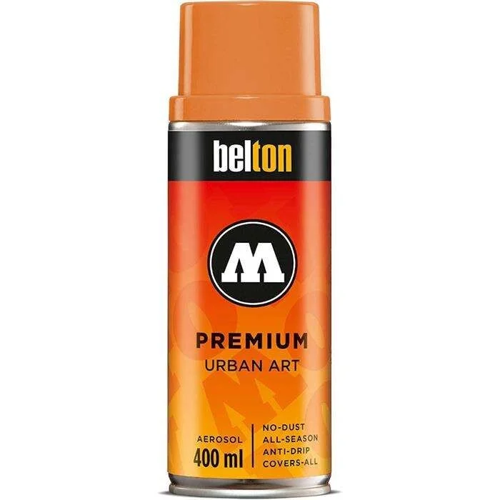 Molotow Belton Premium Sprey Boya 400 ml. 201 Orange Brown