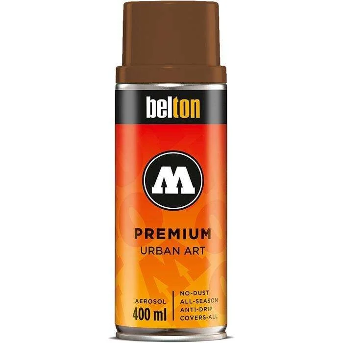 Molotow Belton Premium Sprey Boya 400 ml. 208 Chocolate Brown
