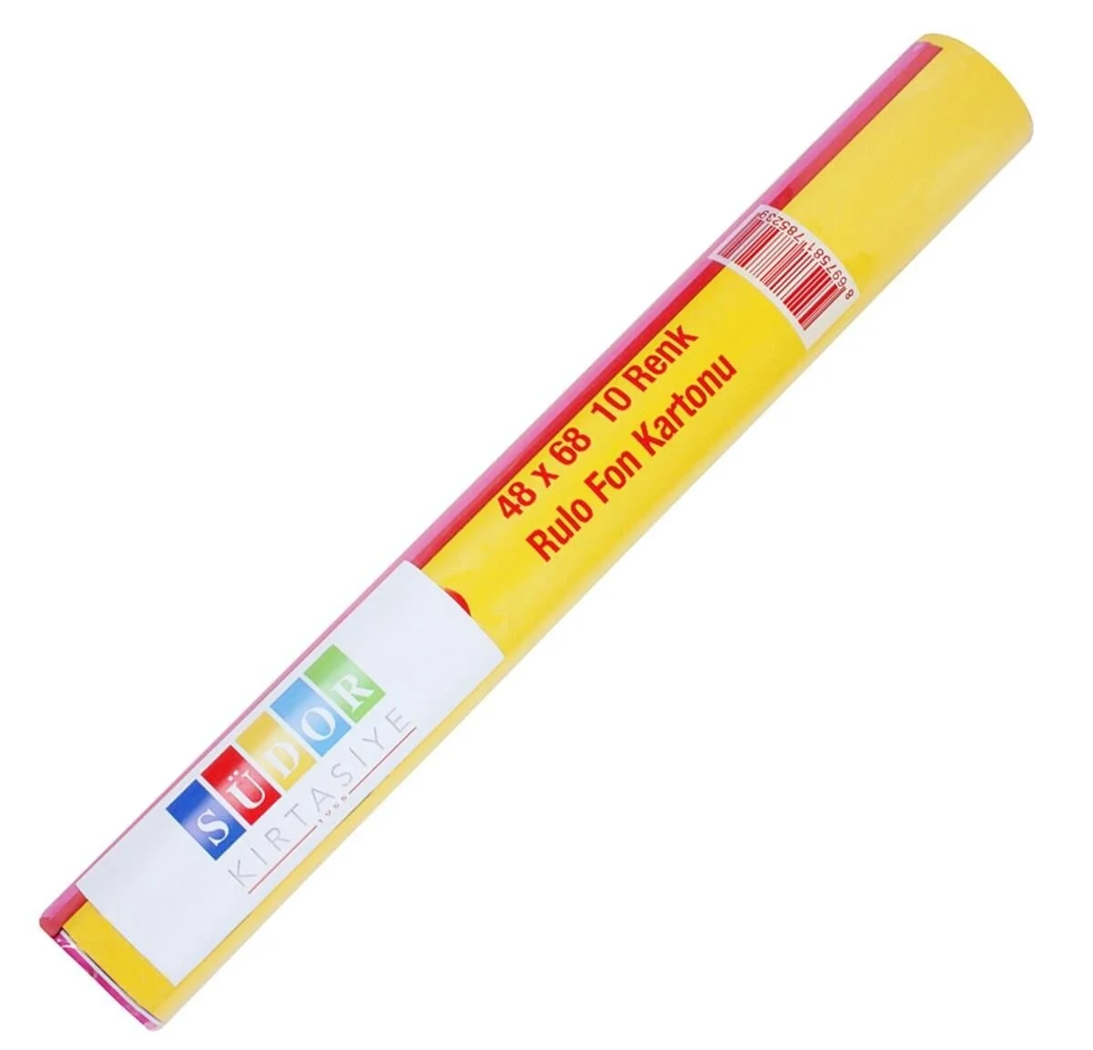 Südor Fon Kartonu 100 gr. 48x68 cm. 10 Renk Karışık