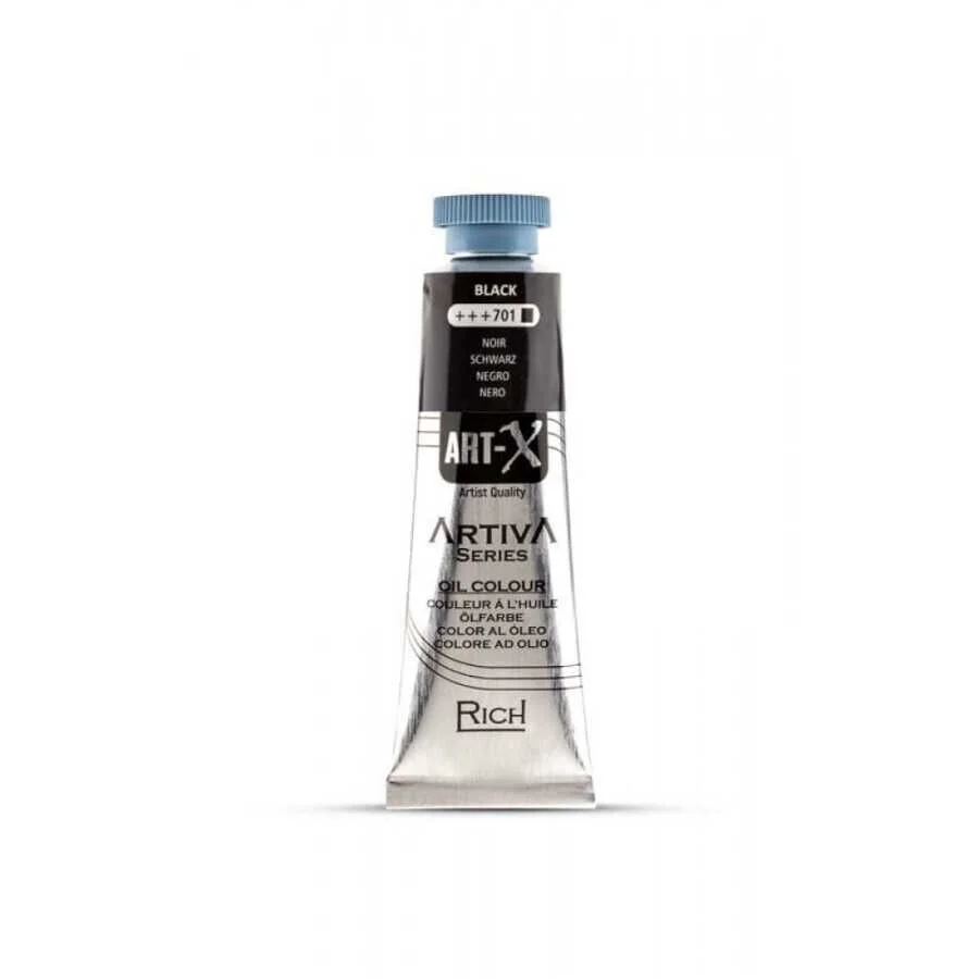 Rich Art-X Artiva Yağlı Boya 37 ml. 701 Black