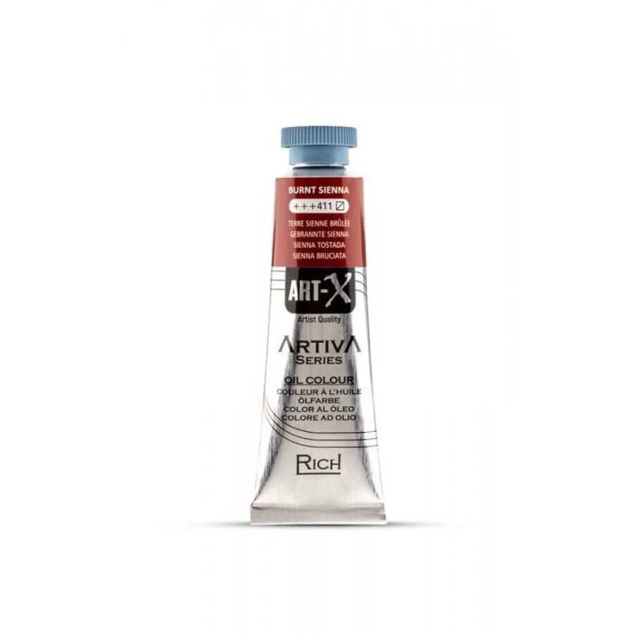 Rich Art-X Artiva Yağlı Boya 37 ml. 411 Burnt Sienna