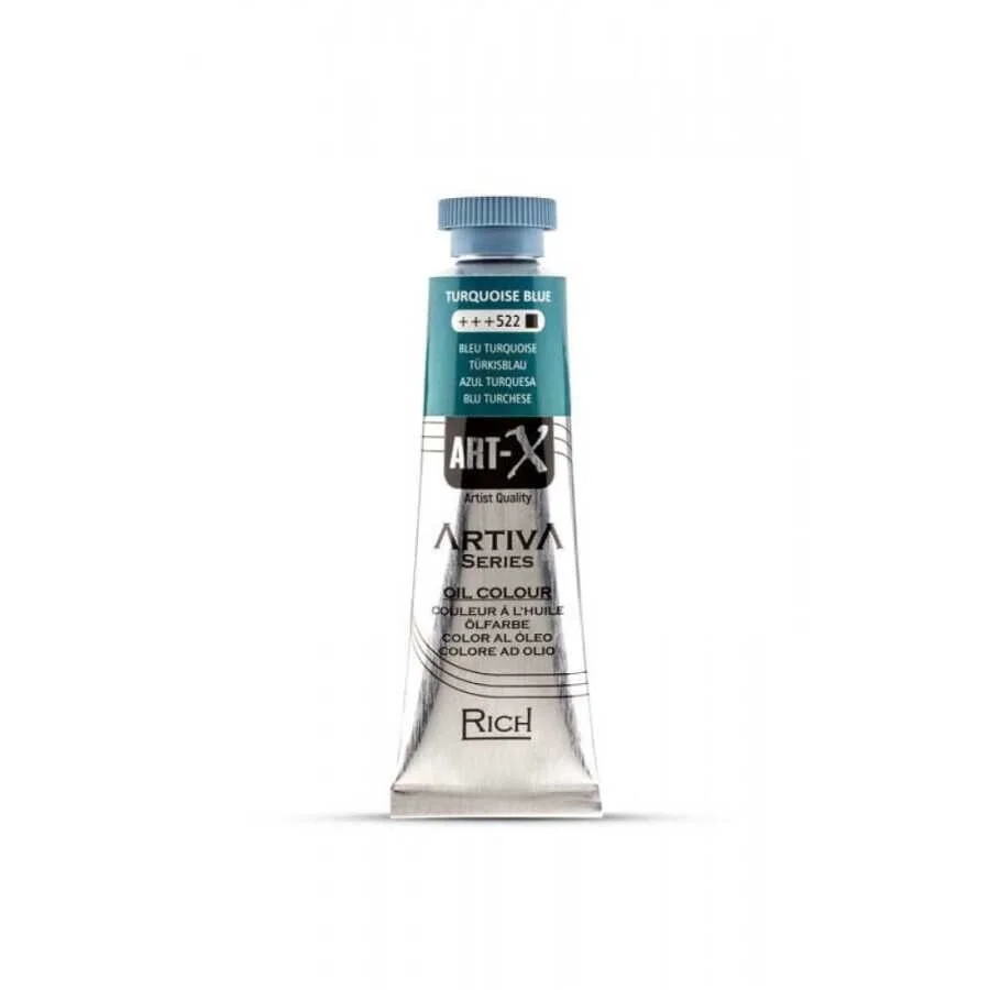 Rich Art-X Artiva Yağlı Boya 37 ml. 522 Turquoise Blue