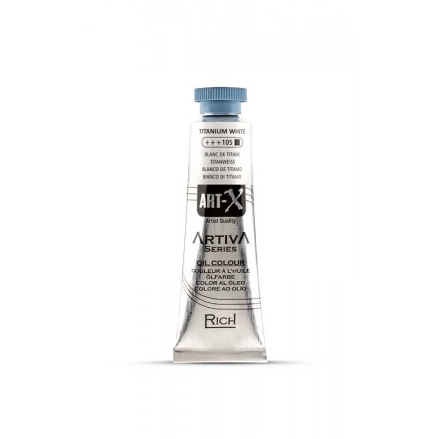 Rich Art-X Artiva Yağlı Boya 37 ml. 105 Titanium White