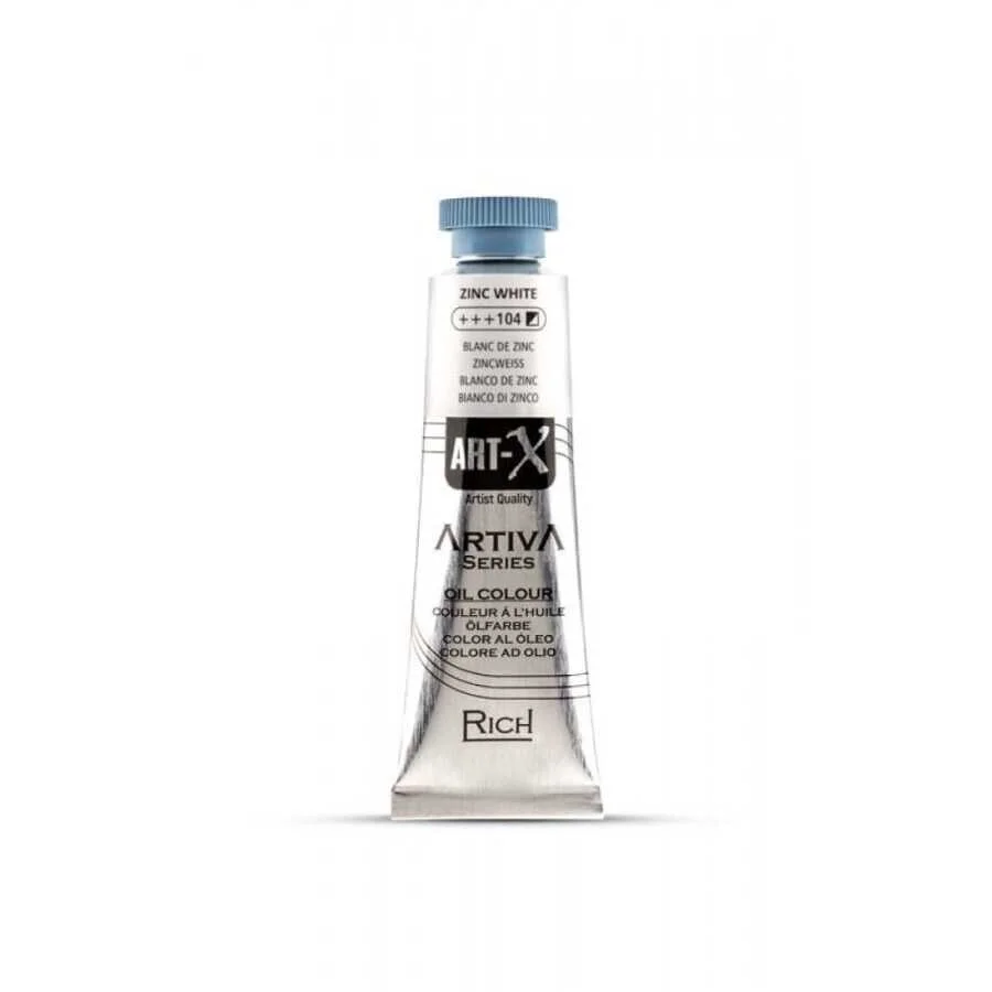 Rich Art-X Artiva Yağlı Boya 37 ml. 104 Zinc White