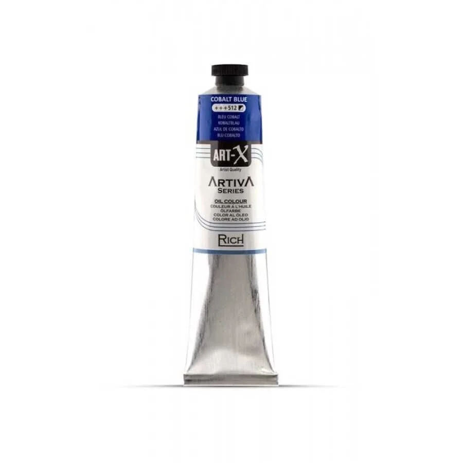 Rich Art-X Artiva Yağlı Boya 200 ml. 512 Cobalt Blue