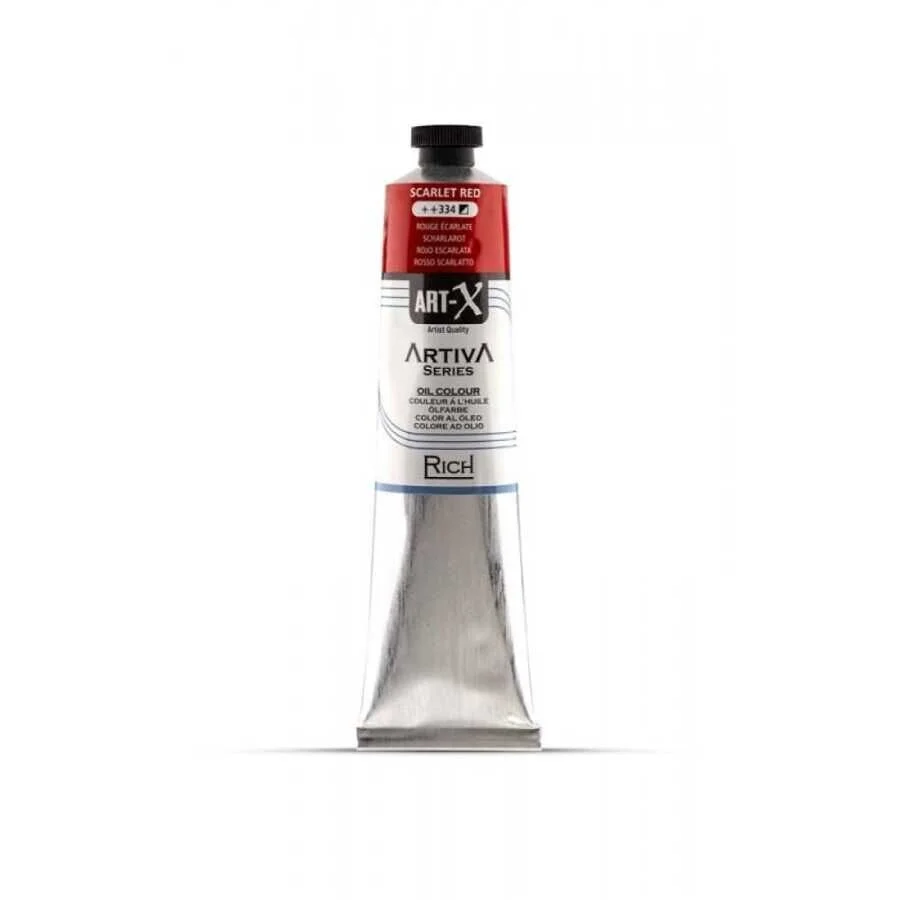 Rich Art-X Artiva Yağlı Boya 200 ml. 334 Scarlet Red