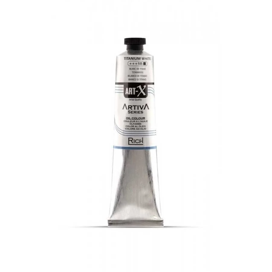 Rich Art-X Artiva Yağlı Boya 200 ml. 105 Titanium White