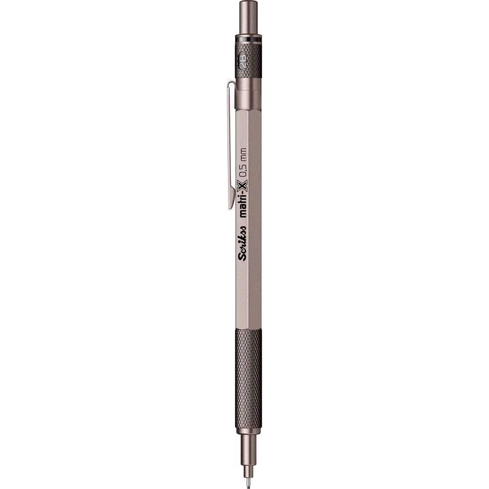 Scrikss Matri-x Versatil Kalem 0.5 mm METALİK GRİ