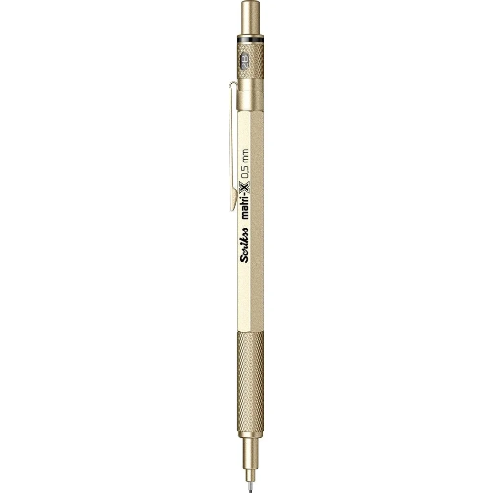 Scrikss Matri-x Versatil Kalem 0.5 mm METALİK ALTIN