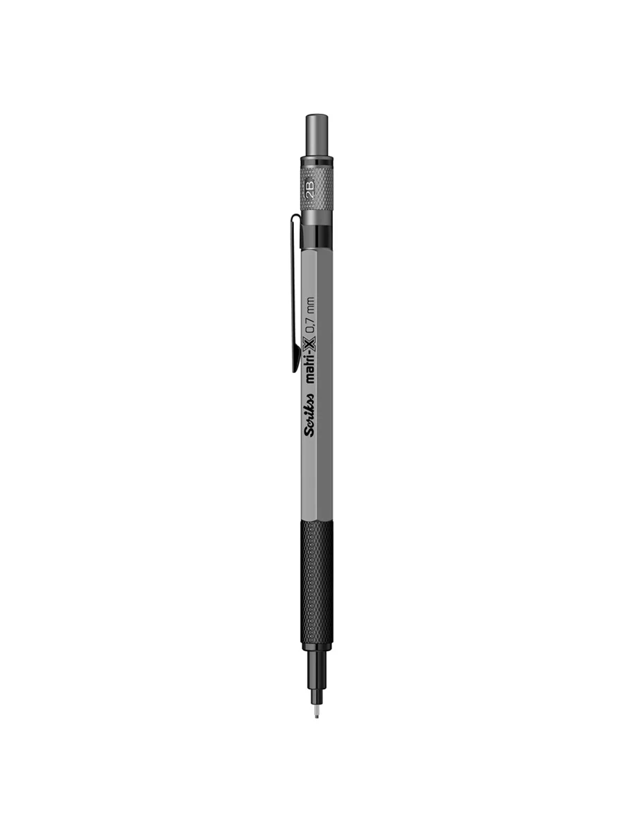 Scrikss Matri-x Versatil Kalem 0.7 mm METALİK GRİ