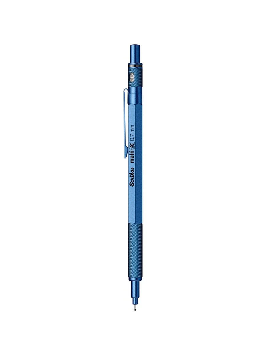 Scrikss Matri-x Versatil Kalem 0.7 mm METALİK MAVİ