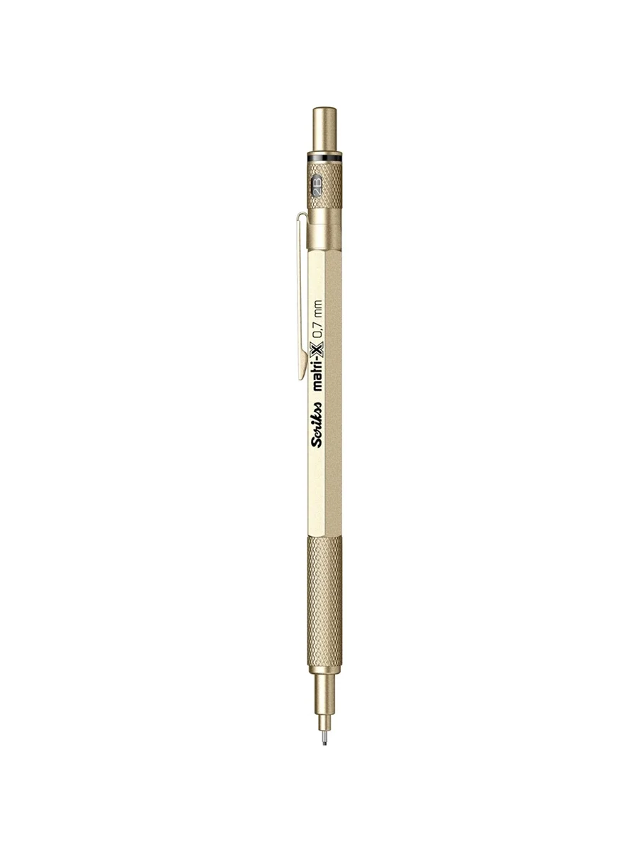 Scrikss Matri-x Versatil Kalem 0.7 mm METALİK ALTIN