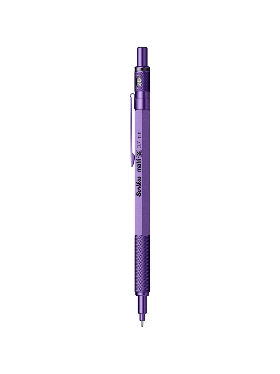 Scrikss Matri-x Versatil Kalem 0.7 mm METALİK MOR