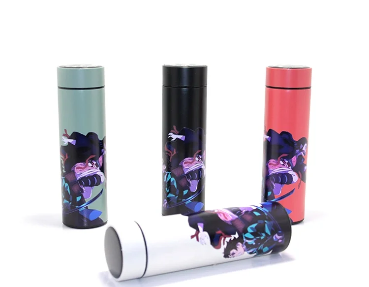 Anime Baskılı Digital Göstergeli Termos 500 ml ALK381