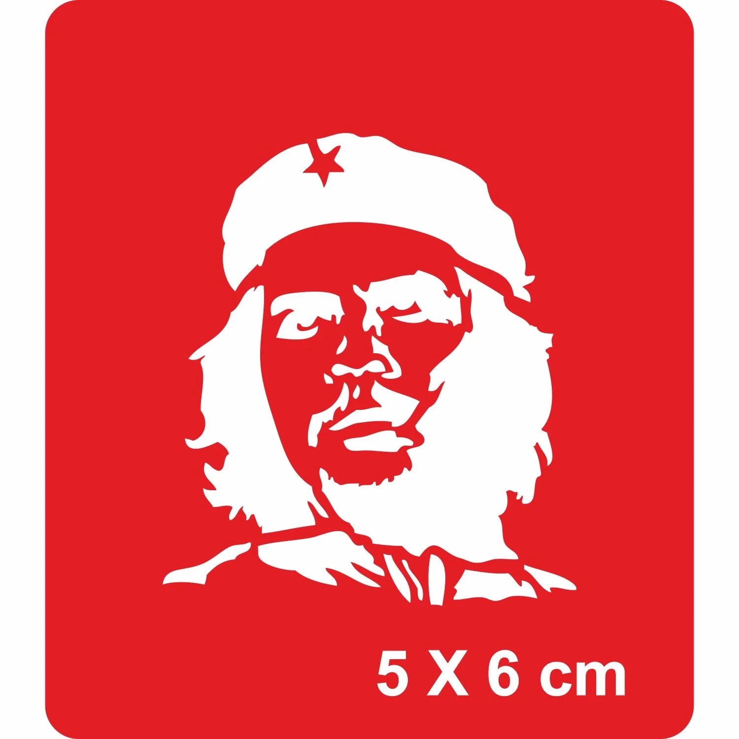 Che Guevara Tattoo Geçici Dövme Şablonları Kına Kalıpları