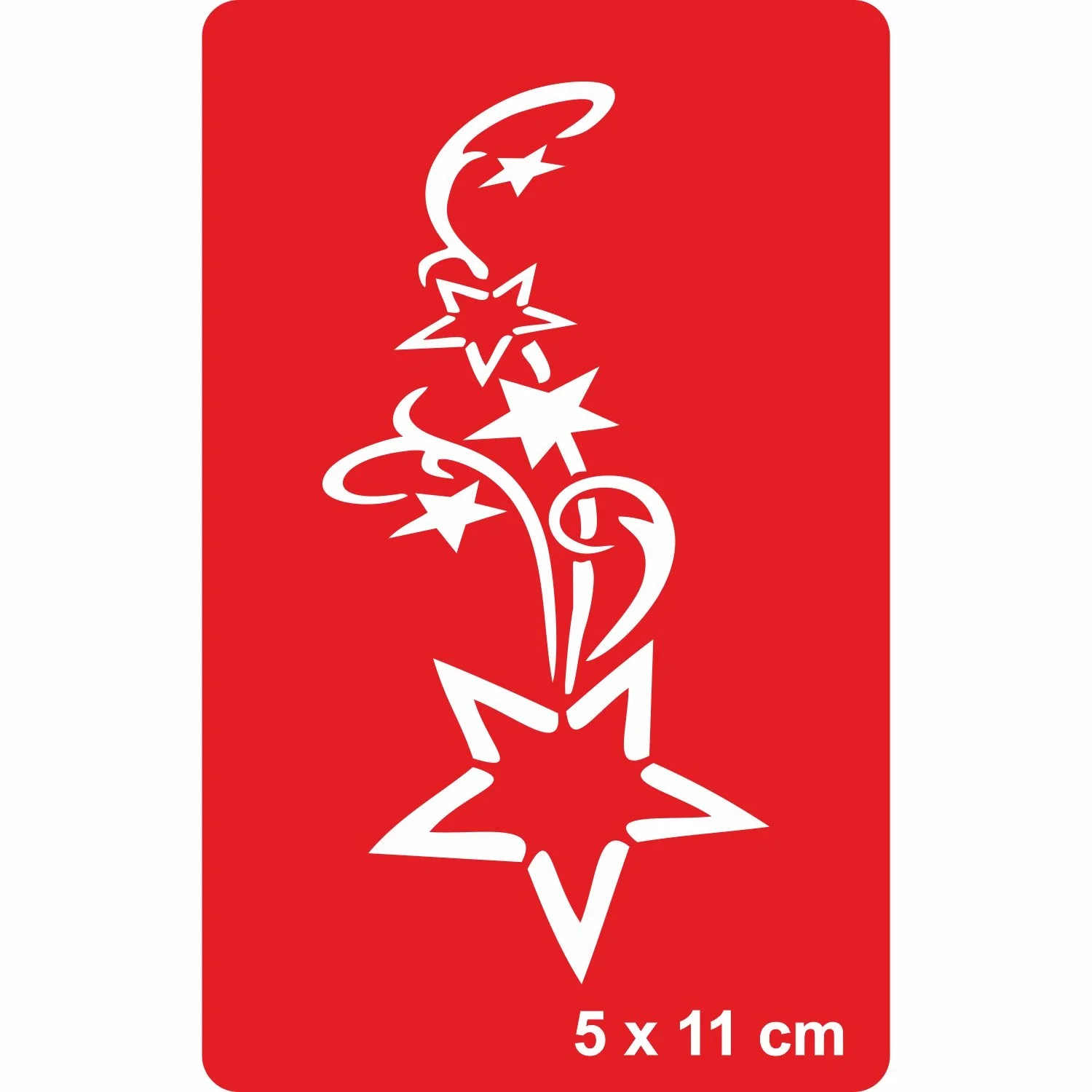 Orient Yıldızı-1 Tattoo Geçici Dövme Şablonları Kına Kalıpları