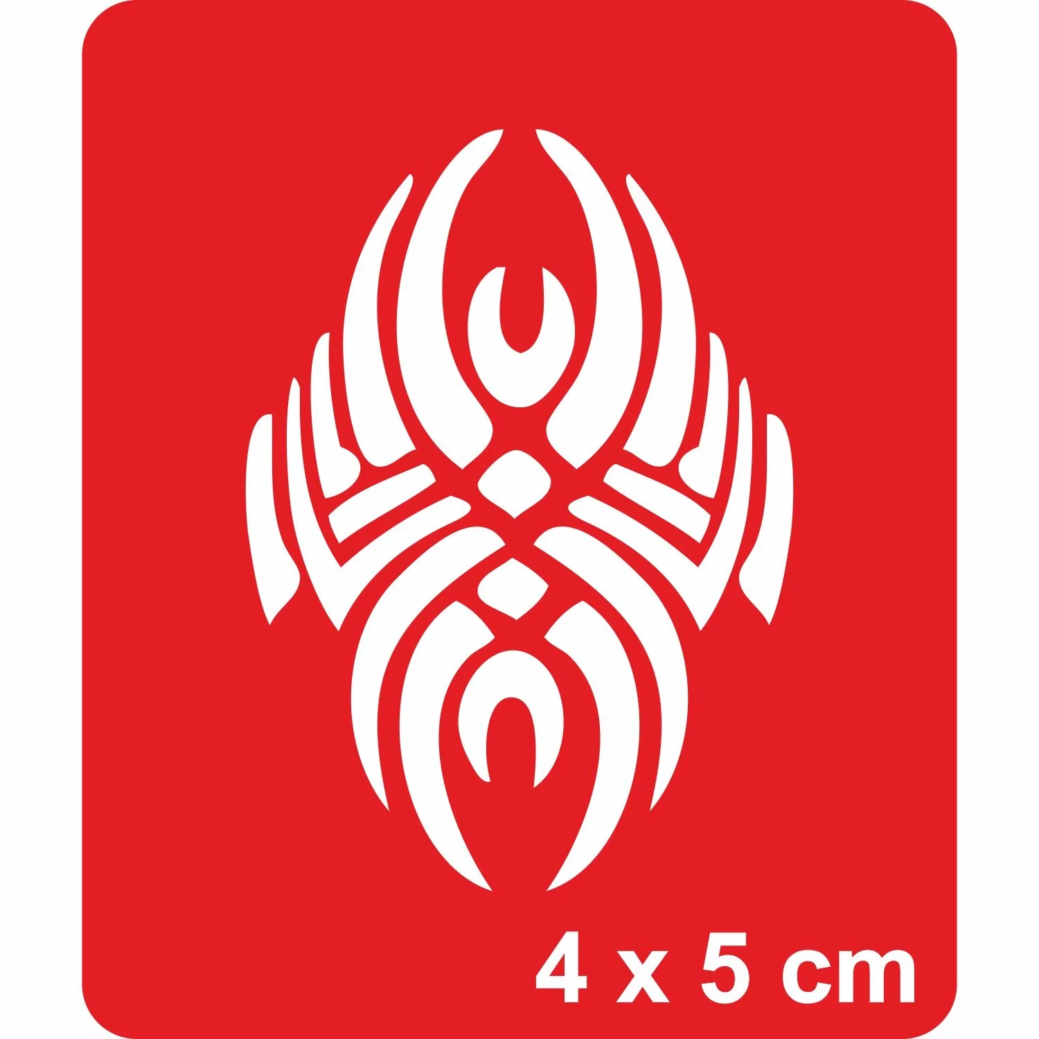 Akrep Tribal Tattoo Geçici Dövme Şablonları Kına Kalıpları