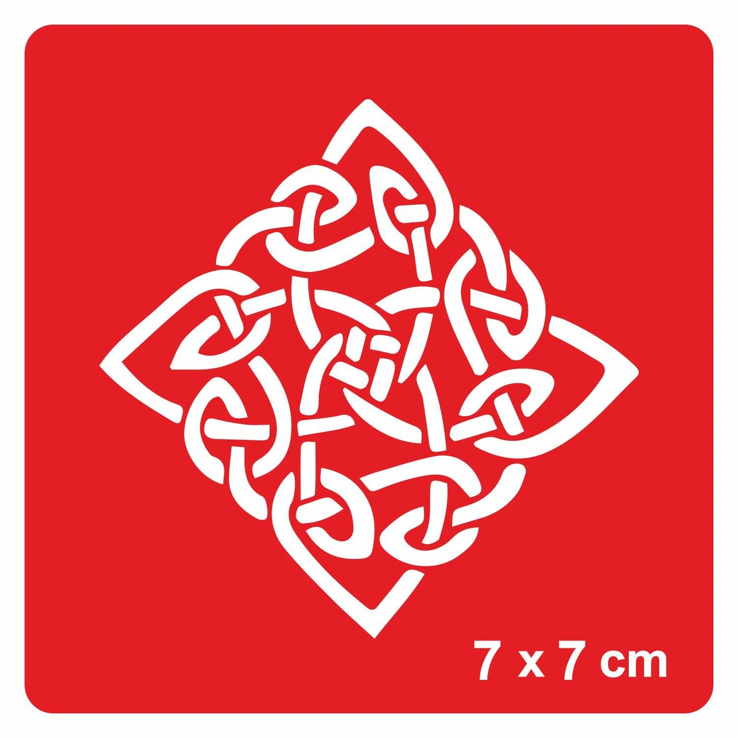 Çeltik Üçgen Yıldız Tattoo Geçici Dövme Şablonları Kına Kalıpları