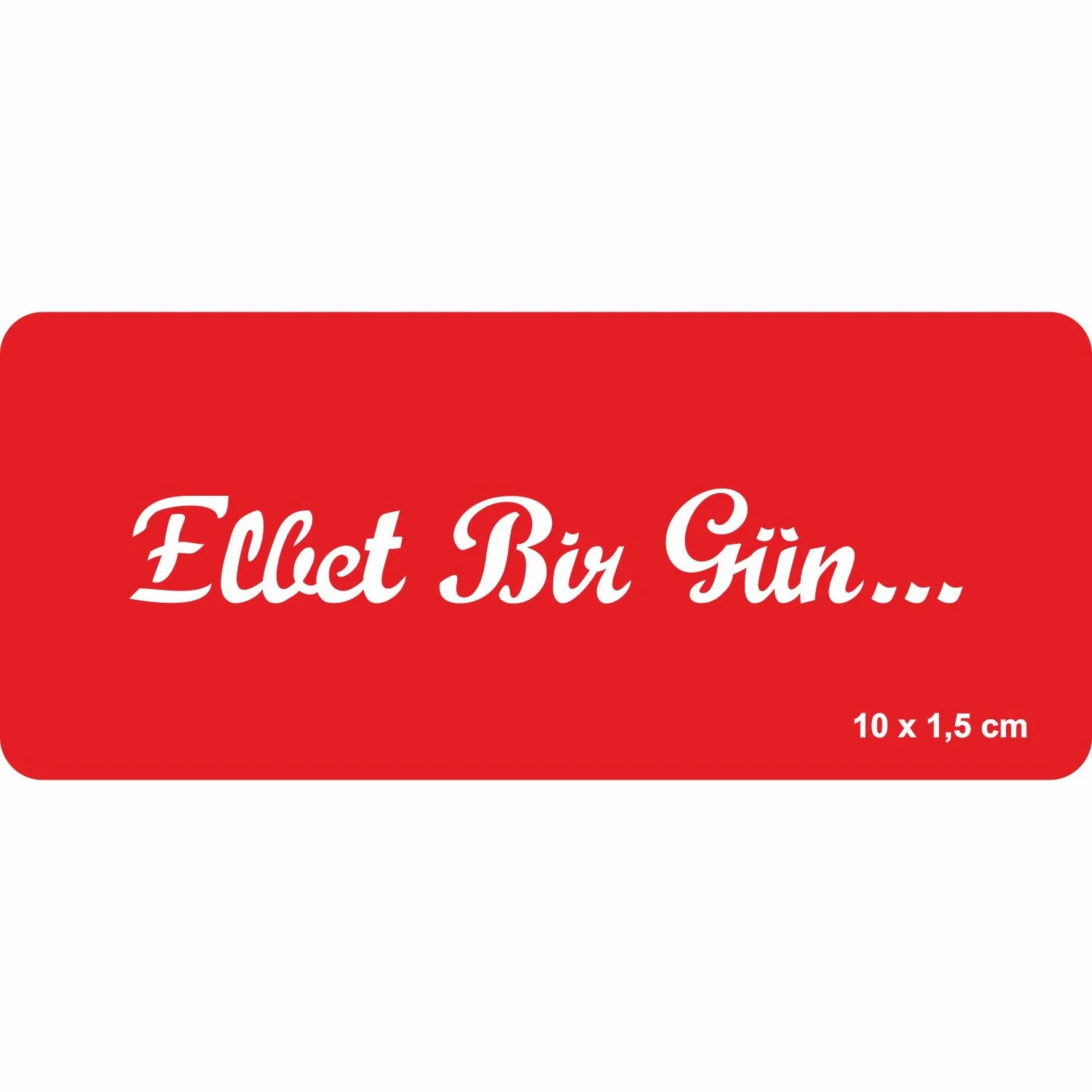 Elbet Bir Gün Tattoo Geçici Dövme Şablonları Kına Kalıpları