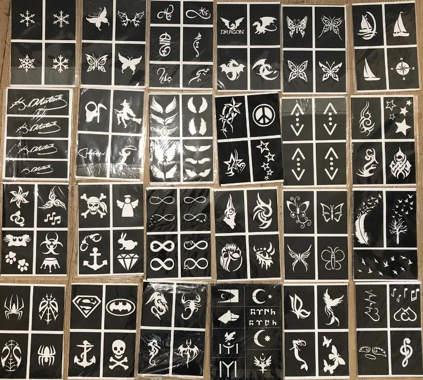 Toptan Fiyatına 50 Sayfa Kına Deseni- 200 Desen