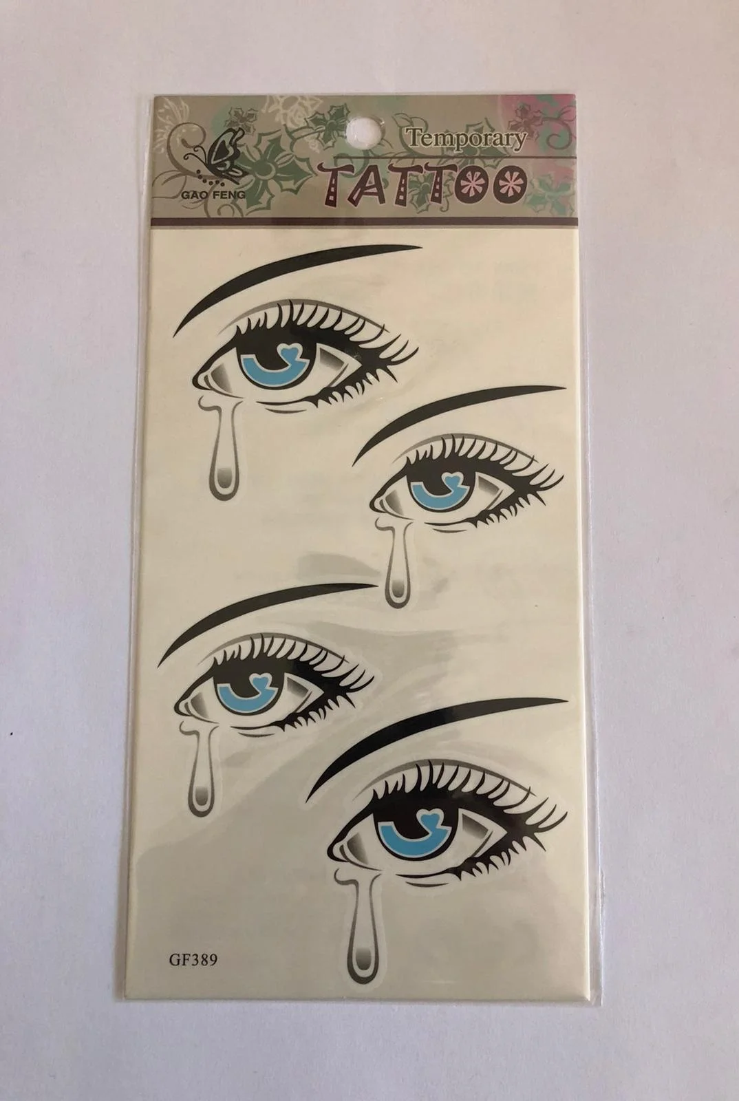 Göz Yapıştırma Sticker Dövme Geçici Dövme Temporary Tattoos