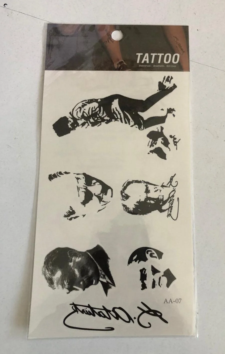 Kemal Atatürk Yapıştırma Sticker Dövme Geçici Dövme Temporary Tattoos