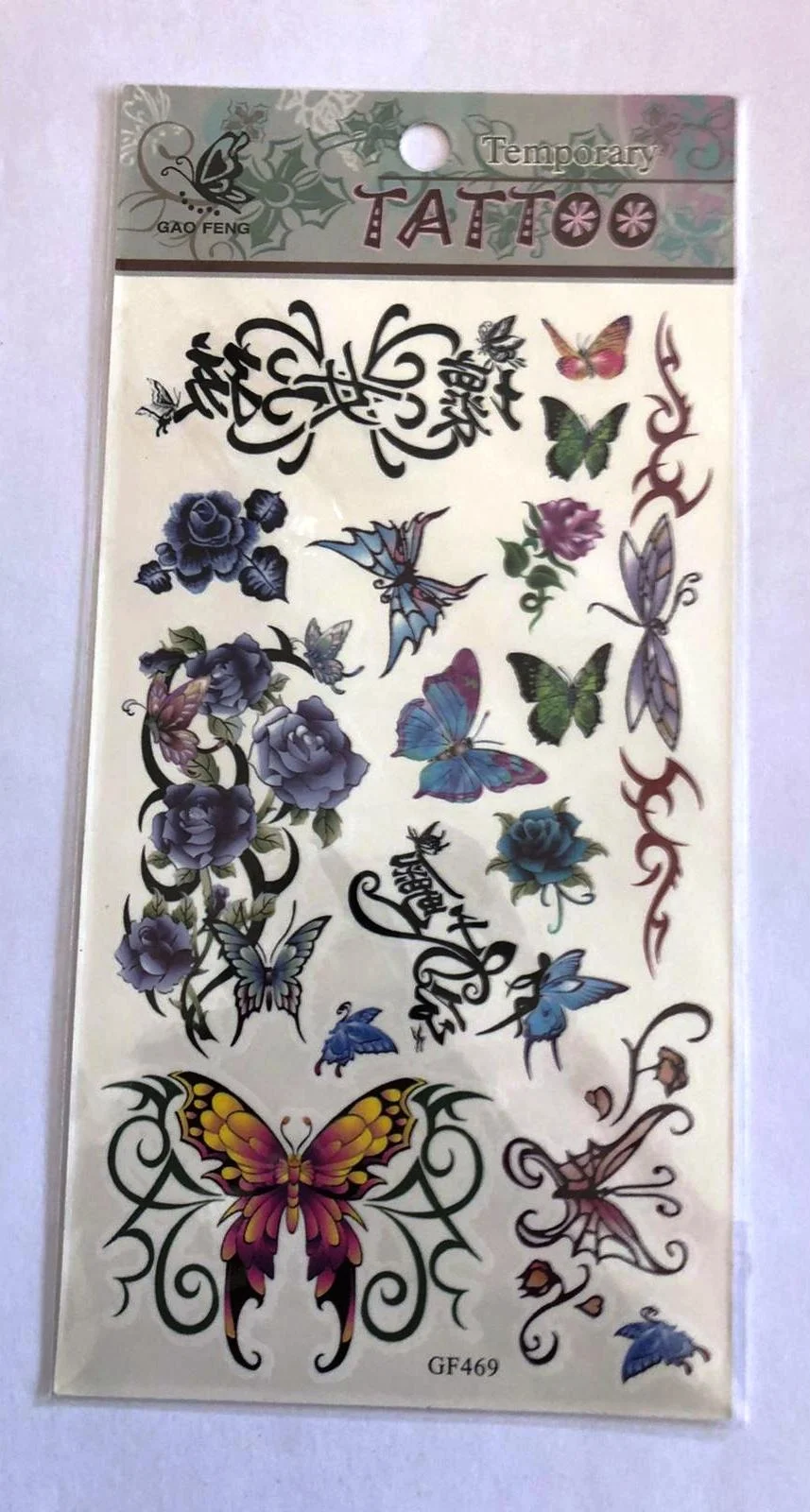 MinikKelebekler Yapıştırma Sticker Dövme Geçici Dövme Temporary Tattoos