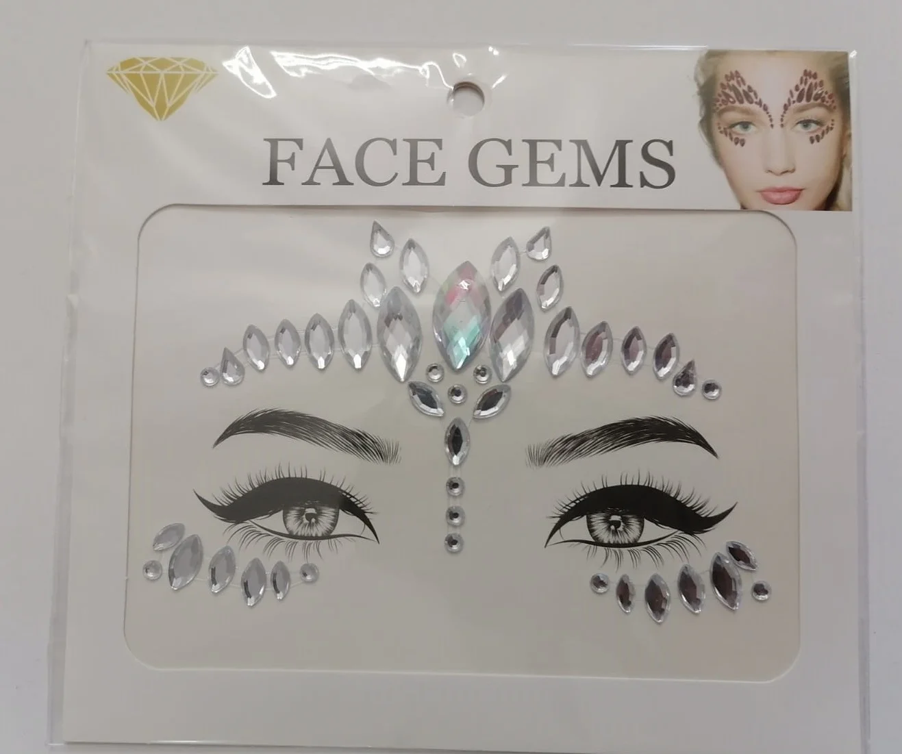 Face Gems Yüz Taşı Model3