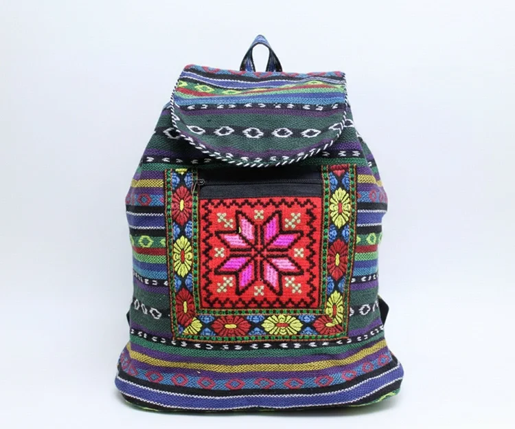 Kilim Desenli Sırt Çantası Alk-1