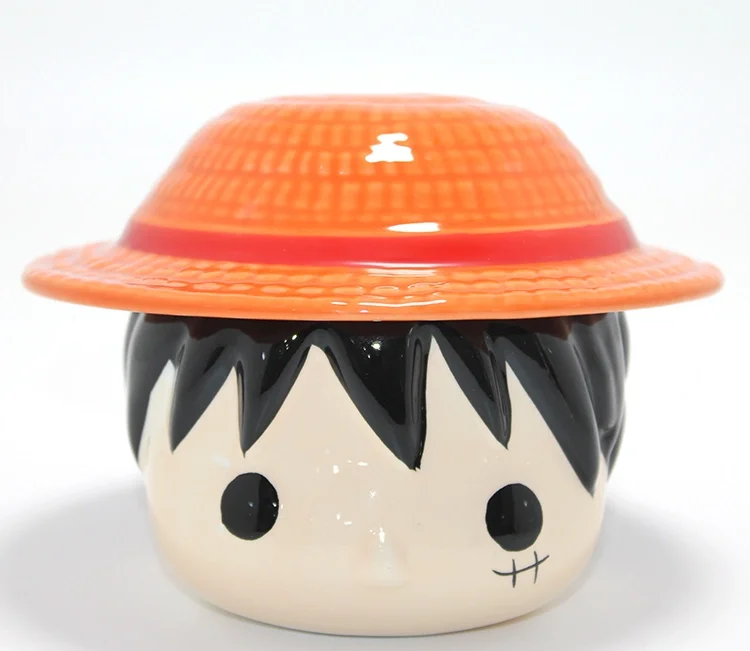 3D Kapaklı One Piece Luffy Kupa Bardak Alk4514