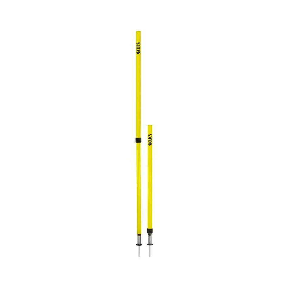 Scucs 1163 Slalom Çubuğu Çivili Yaylı Teleoskopik Çantalı Set 6lı