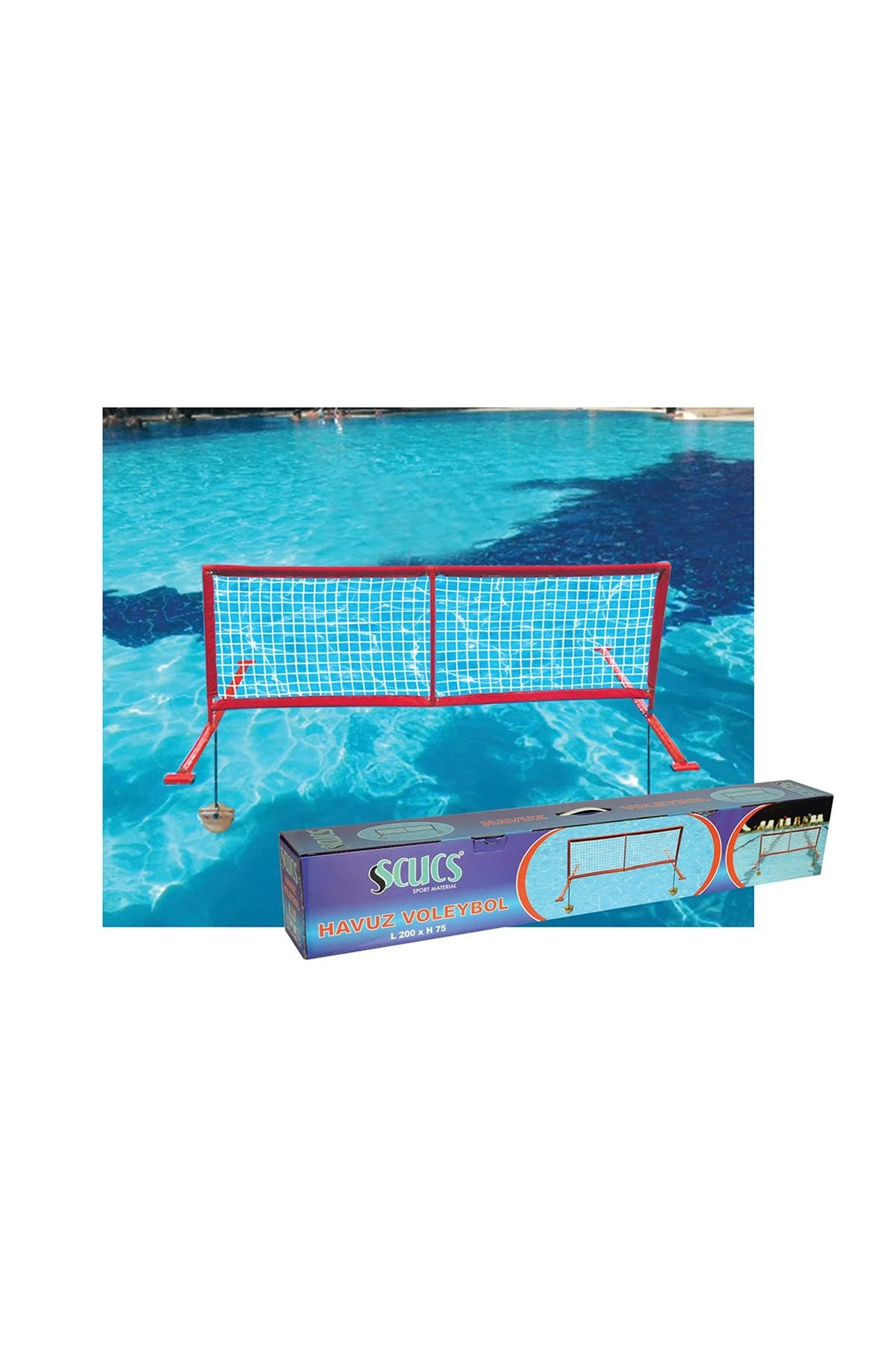 Scucs 1353 Havuz Voleybol Seti