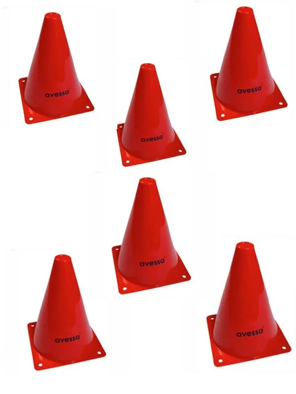 Avessa Hn-18-1 Antrenman Hunisi 18 Cm Kırmızı 6lı