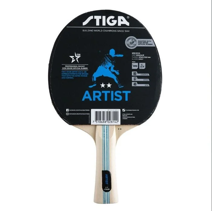 Stiga Bat Artıst-2 Star Masa Tenisi Raketi 1212-6218-01