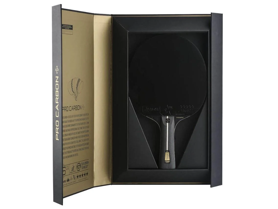 Stiga Bat Pro Carbon Plus-5 Star Masa Tenisi Raketi 1215-2820-01